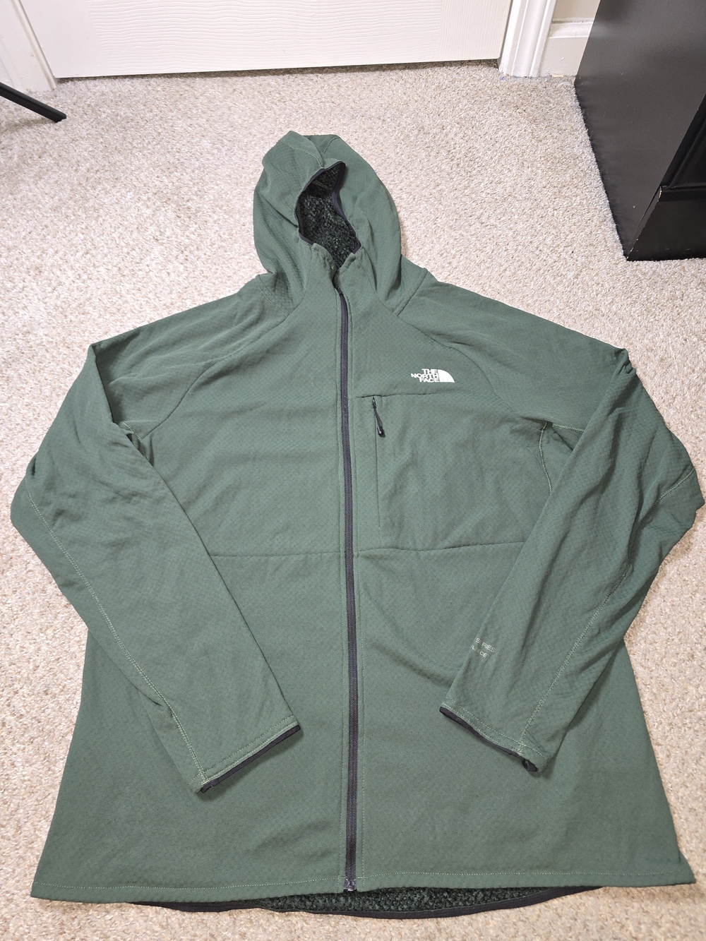 The North Face Men’s Summit Futurefleece Green Hooded Jacket Size XL